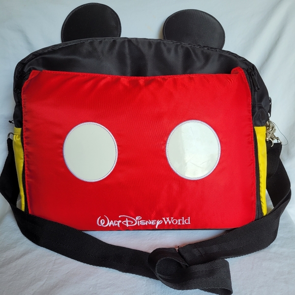 Disney Handbags - Disney Parks Official Authentic Mickey Mouse Diaper Bag Shoulder Strap 15x5.5x12